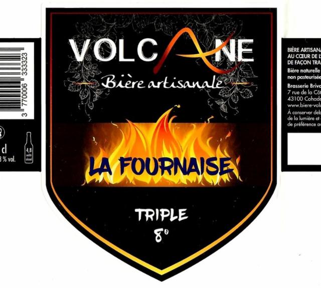 Volcane La Fournaise 8.0%, Brasserie Brivadoise (Volcane), France