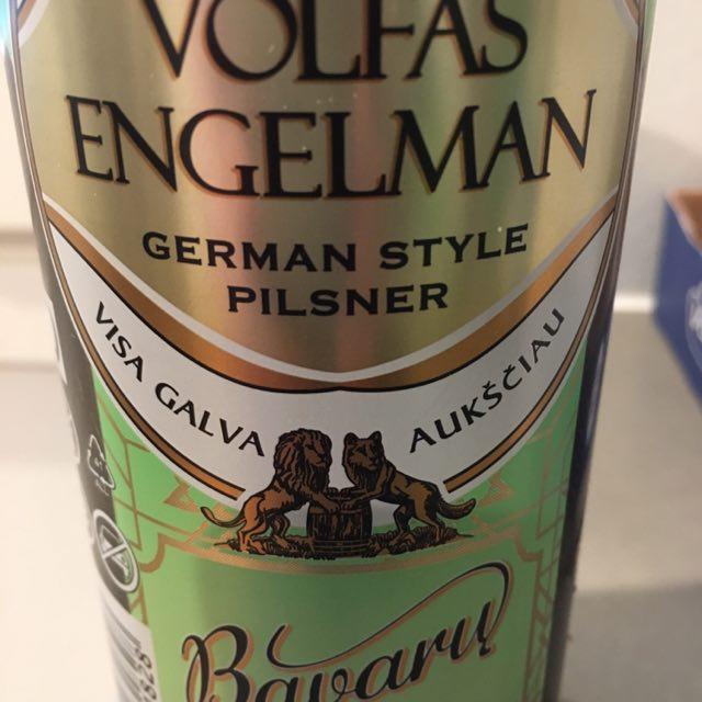 Bavarų 4.5%, Volfas Engelman (Olvi), Lithuania
