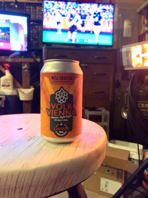 Volk Vienna 5.0%, Well Crafted Beer Company, United States