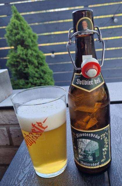 vollbier hell 5.0%, Klosterbrauerei Mallersdorf, Germany