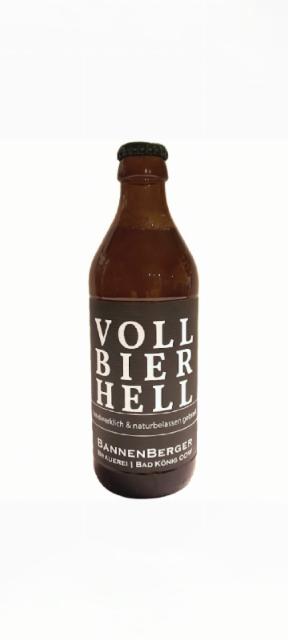 vollbier hell, BannenBerger GmbH & Co. KG