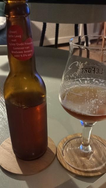 Volle Laag met echte oude Friese jenever 9.5%, Gudzekop Brouwerij, Netherlands
