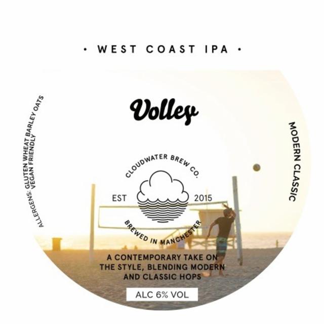 Volley 6.0%, Cloudwater Brew Co., England