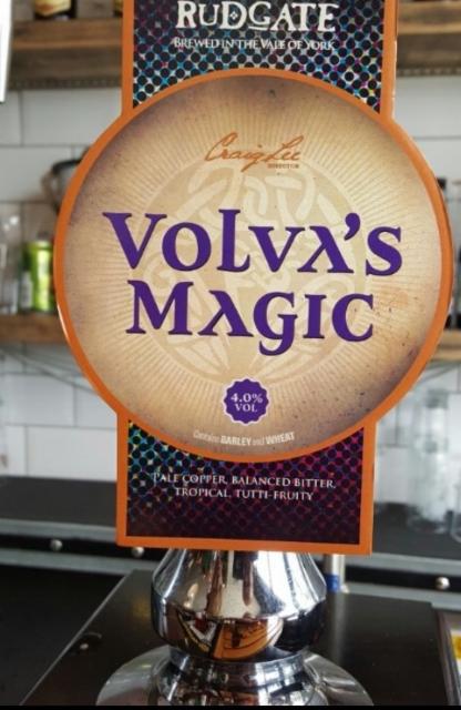 Volva's Magic 4.0%, Rudgate Brewery, England
