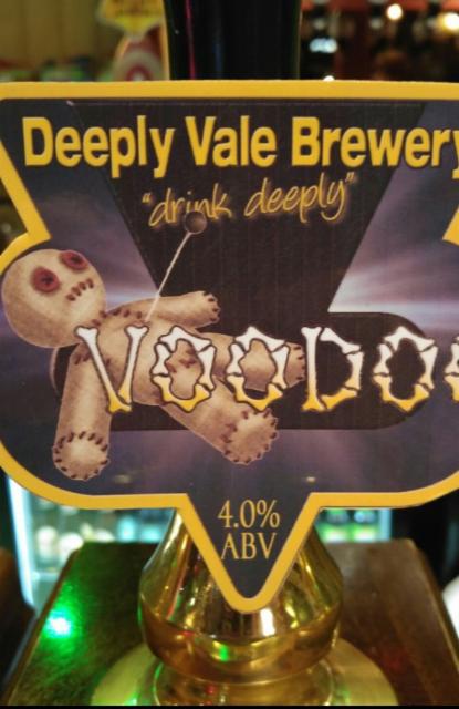 Voodoo 4.0%, Deeply Vale Brewery, England