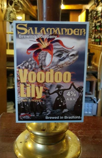 Voodoo Lily 4.0%, Salamander Brewing Company, England