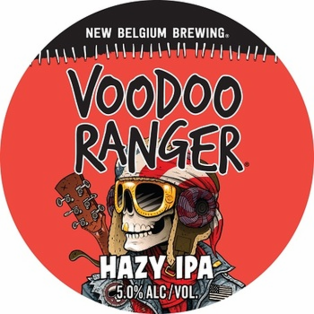 Voodoo Ranger Hazy India Pale Ale 5.0%, New Belgium Brewing Company, United States