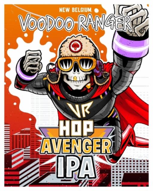 Voodoo Ranger Hop Avenger IPA 7.7%, New Belgium Brewing Company, United States