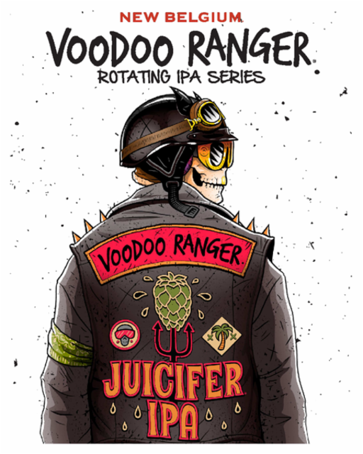 Voodoo Ranger Juicifer IPA 7.7%, New Belgium Brewing Company, United States
