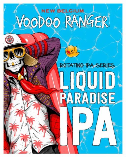 Voodoo Ranger Liquid Paradise IPA 7.8%, New Belgium Brewing Company, United States