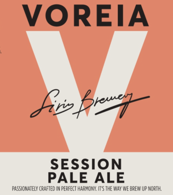 Voreia Session Pale Ale 4.8%, Siris MicroBrewery, Greece