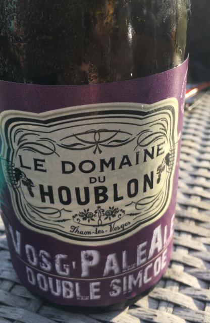 Vosg' Pale Ale Double Simcoe, Brasserie Du Houblon - Le Houblon Gourmand