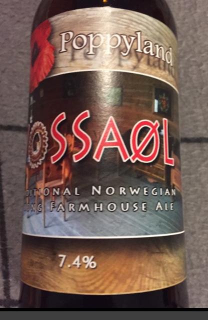 Vossaol Norwegian Farmhouse 7.4%, Poppyland Brewery, England