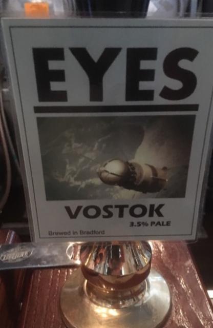 Vostok 3.5%, Eyes Brewing, England