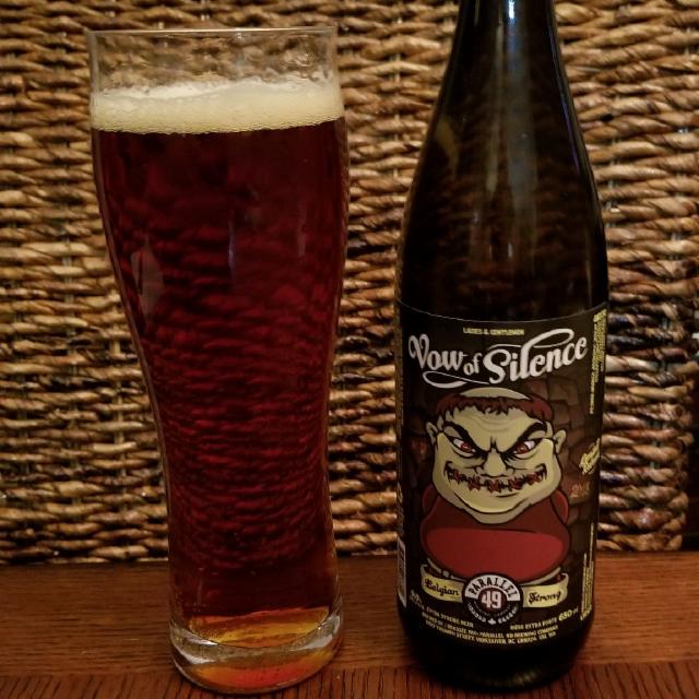 Vow Of Silence 9.8%, Parallel 49 Brewing Company, Canada