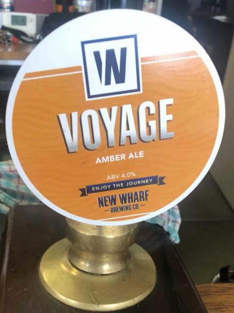 Voyage 4.0%, NEW WHARF BREWING CO, England