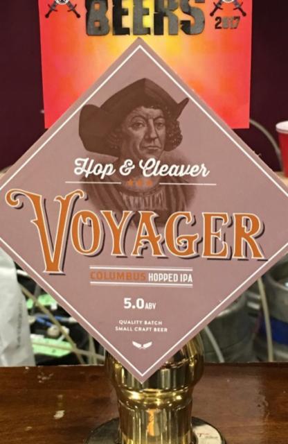 Voyager 5.0%, Hop & Cleaver, England