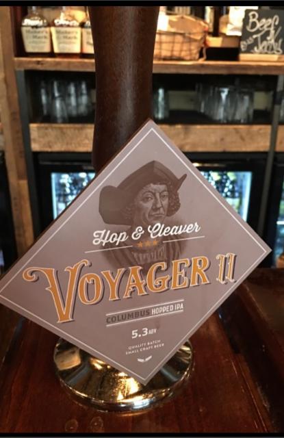 Voyager II 5.3%, Hop & Cleaver, England