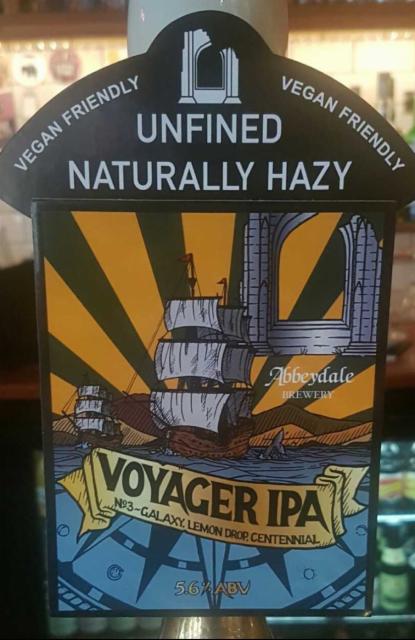 Voyager IPA No.3: Galaxy, Lemon Drop & Centennial 5.6%, Abbeydale Brewery, England