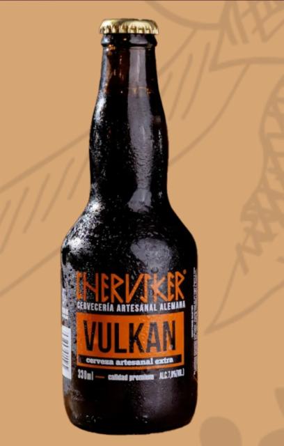 vulkan 7.0%, Cherusker CERVECERÍA ARTESANAL ALEMANA, Ecuador