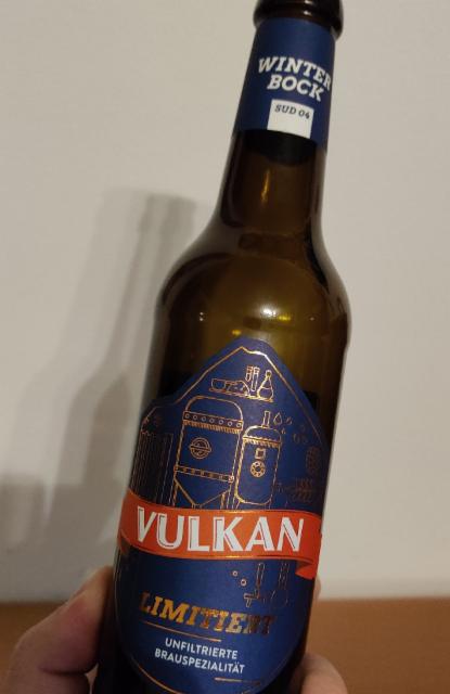 Vulkan Limitiert Winterbock (Sud 04) 7.1%, Vulkan Brauerei, Germany