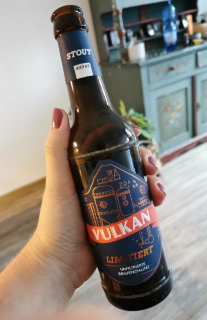 Vulkan Limitiert Stout (Sud 03) 3.8%, Vulkan Brauerei, Germany