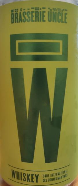W. WHISKEY 5.9%, Brasserie Uncle, France