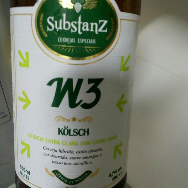 W3 Kölsch 4.7%, Substanz, Brazil