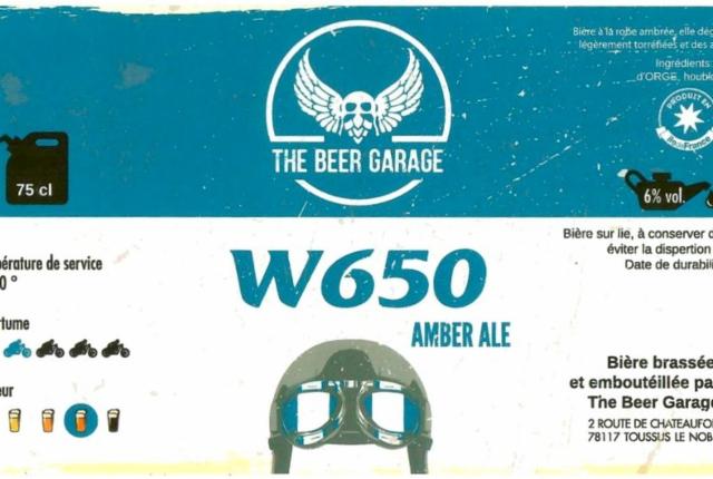 W650 6.0%, The Beer Garage, France