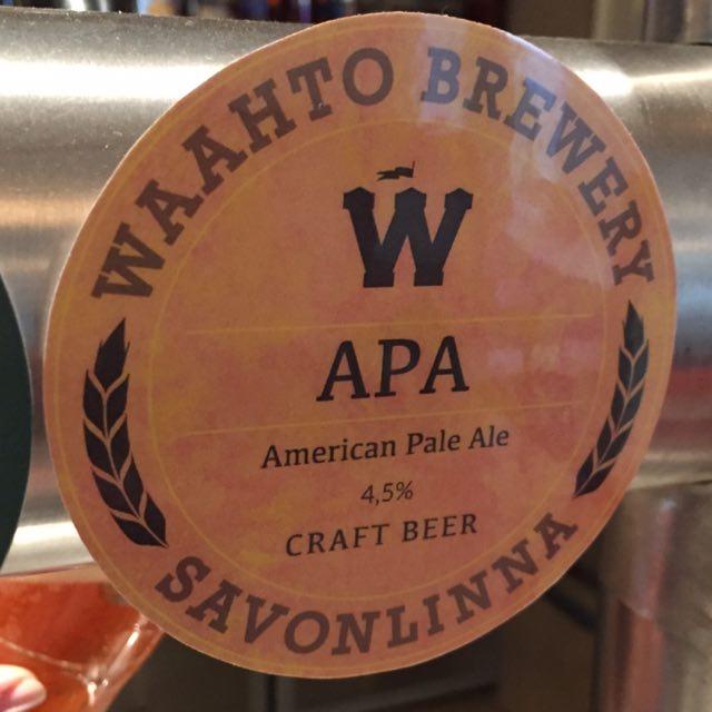 Waahto APA 4.5%, Waahto Brewery, Finland