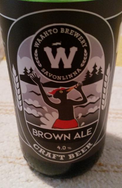 Brown Ale 4.0%, Waahto Brewery, Finland