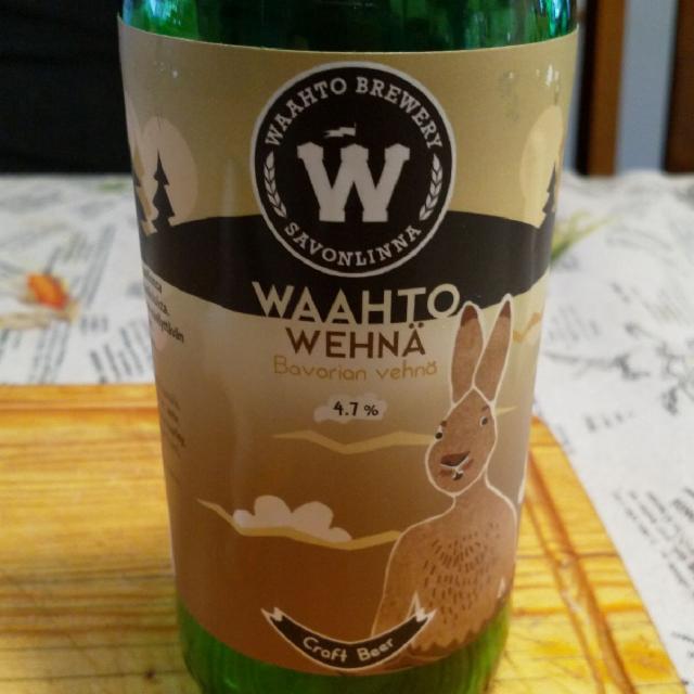 Wehnä 4.7 %, Waahto Brewery, Finland