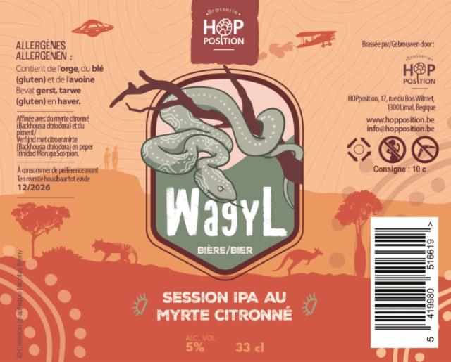 Wagyl 5.0%, Hopposition, Belgium