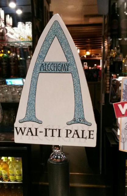 Wai-Iti Pale 4.3%, Alechemy Brewing, Scotland