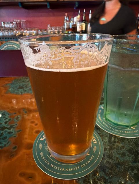 Wai'ale'ale Golden Ale 5.2%, Kauai Island Brewing Company, United States