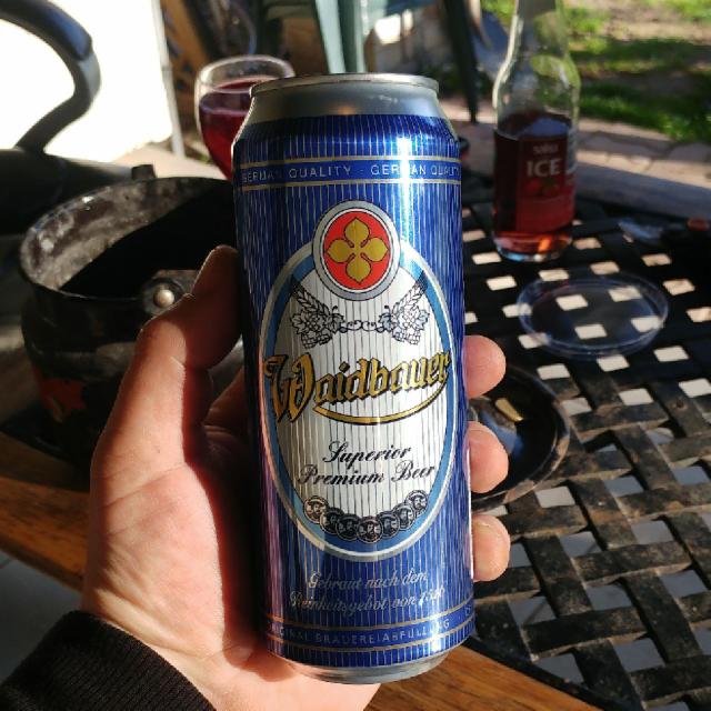 Waidbauer Superior Premium Beer 4.7%, Stutzhäuser Brauerei, Germany