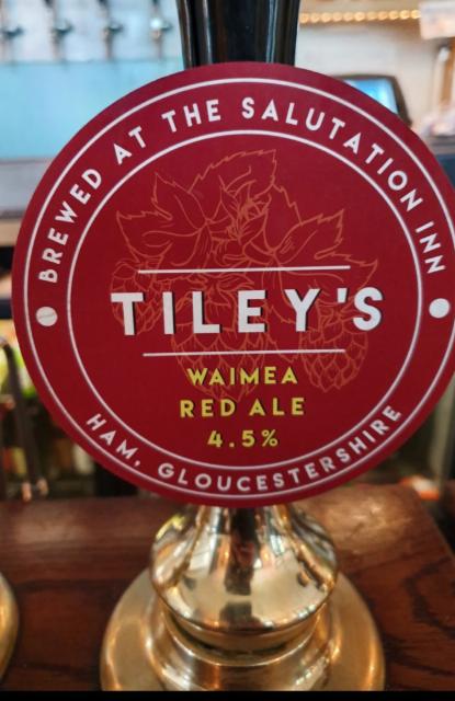 Waimea Red Ale 4.5%, Tiley's (The Salutation Inn), England