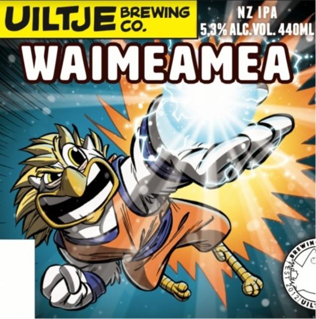 Waimeamea 5.3%, Uiltje Brewing Co, Netherlands