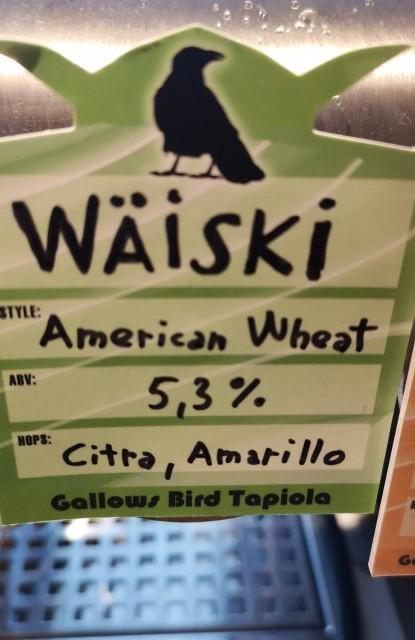 Wäiski 5.2%, Brew-Pub Gallows Bird, Finland