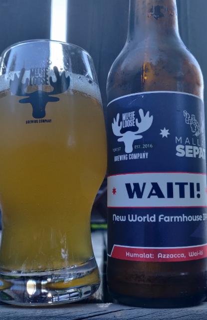 Waiti! 5.5%, Moose On The Loose Brewing Company, Finland