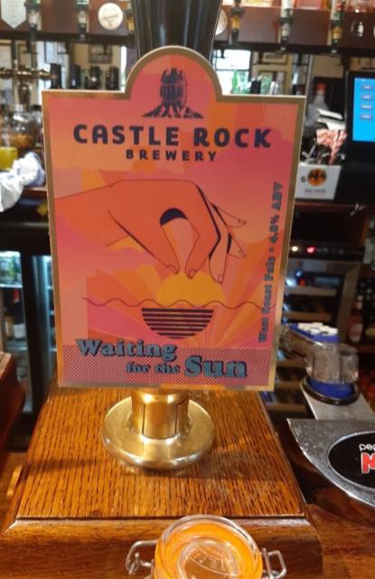 Waiting For The Sun 4.6%, Castle Rock Brewery, England