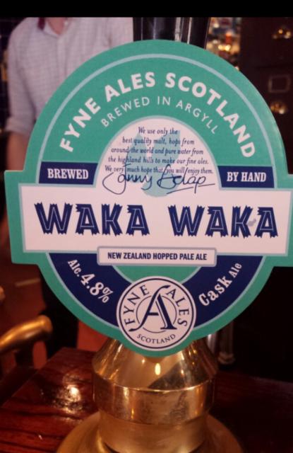 Waka Waka 4.8%, Fyne Ales, Scotland