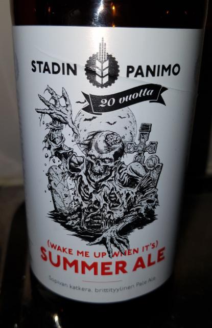 (Wake Me Up When It's) Summer Ale 5.5%, Stadin Panimo, Finland