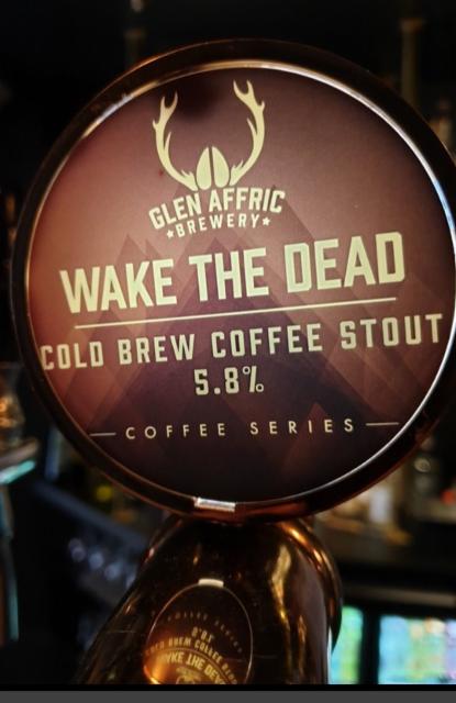 Wake The Dead 5.8%, Glen Affric Brewery, England