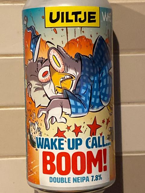 Wake Up Call... Boom 7.8%, Uiltje Brewing Co, Netherlands