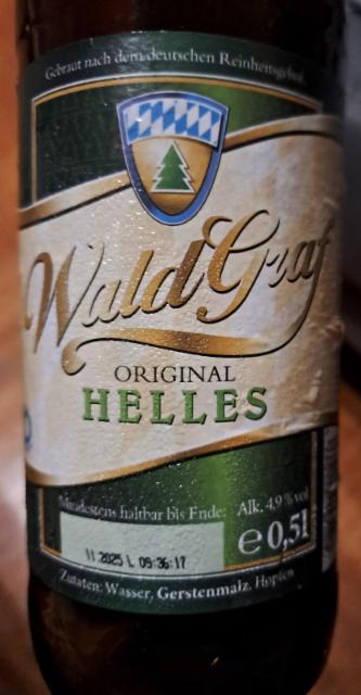 waldgraf helles 4.9%, Jodlbauer, Germany