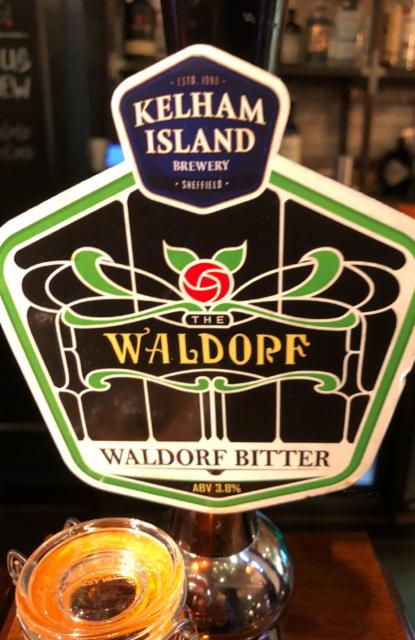 Waldorf Bitter 3.8%, Kelham Island Brewery, England