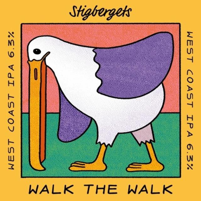 Walk The Walk 6.3%, Stigbergets Bryggeri, Sweden