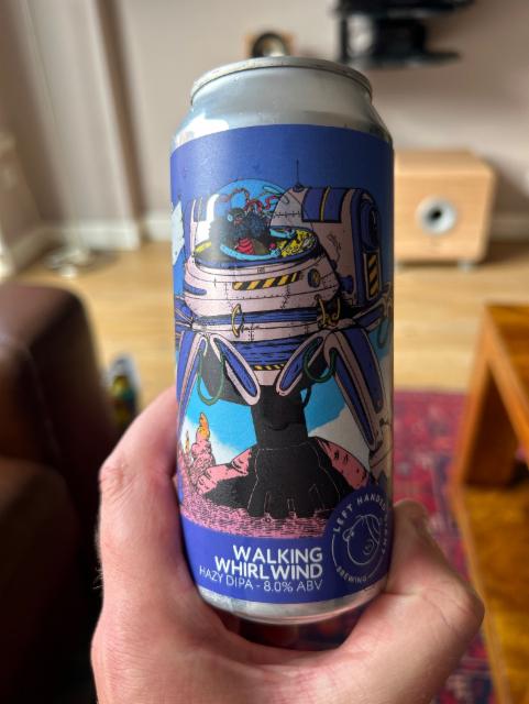 Walking Whirlwind 8.0%, Left Handed Giant Brewing, England