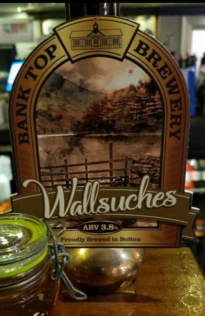 Wallsuches 3.8%, Bank Top Brewery, England